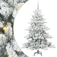 vidaXL Sapin de Noël Artificiel à Branches Articulées 150 cm PVC