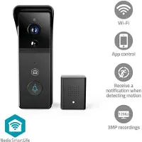 Nedis Visiophone Wificdp21bk Full Hd 1296p