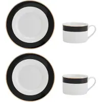 MIKASA Ensemble De Tasses Luxe Deco 200ml 2 Unités