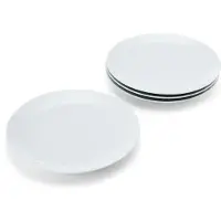 MIKASA Assiette Plate Chalk 20 Cm 4 Unités