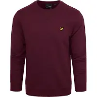 Lyle & Scott Pull-over jaune / bourgogne / noir