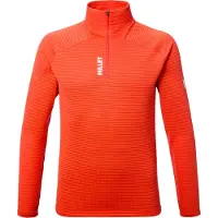 Millet Parmelan Light Polartec Full Zip Fleece Orange S Homme