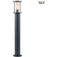 SLV PHOTONIA, lampe de chemin et de sol, A60, rond, anthracite, verre clair