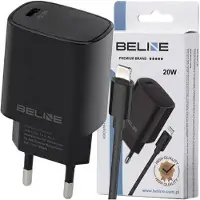 Beline Ład. 1X Câble Usb-C 20W + Lightning Noir / Noir Pd 3.0 Blncb20L