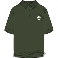 Timberland T60437 Polo à manches courtes Vert 16 ans Filles Vert 16 ans