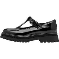 Tamaris Chaussure basse 'Mokassins mit Riemen' noir