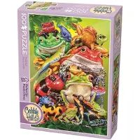 Cobble Hill Puzzle Pièces XXL - Affaires De Grenouilles - 100 à 149 pièces