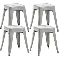 CLP lot de 4 tabourets Armin