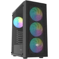 Natec Shobo SH8F ARGB czarna, Boîtier PC, Noir