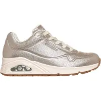 SKECHERS pour femme. 177859 Chaussures Shinin Or brillant (40), Doré, 1 à 3 cm, Lacets, Casuel