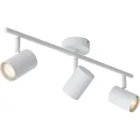QAZQA Spot de plafond orientable moderne blanc 3 lumières - Jeana