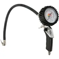 YATO Gonfleur de pneus pneumatique avec manomètre, 400 mm