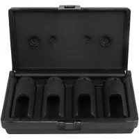Ks Tools Jeu de douilles pour injecteur 1/2", 4 pièces ( 150.2310 )