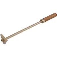 Ks Tools BRONZEplus grattoir triangulaire pour plaques 420 mm ( 963.9533 )