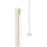 Perenz Ray - Lampadaire Led 25W À Intensité Variable, 3 000 K, 2 000 Lm, H 160 Cm, Interrupteur À Pédale - - Blanc