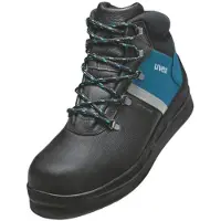 Uvex 3 asphaltpro Botte S3 65591 noir, bleu largeur 10 taille 49 (S3, 49)