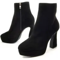 Montevita Bottes à talon Botint8 Noir