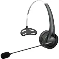 Logilink BT0075, casque supra-auriculaire Bluetooth, noir