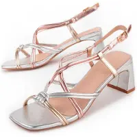 Montevita Sandale avec talon Trea6 multicolore