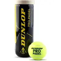 Dunlop Pro Padel Padel Balls Box Doré 24 x 3 Balls