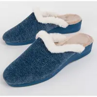 Northome (BLEU, 40) Pantoufles D'intérieur Pour Femmes Carliper 101237