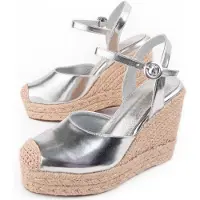 Montevita (Plateado, 38) Espadrille Compensée Femme Balenci 102927