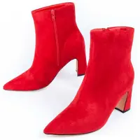 Montevita (Rouge, 36) Bottines à Talons Pour Femmes. Botirey5 100910