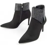 Montevita (Noir, 39) Bottines à Talons Pour Femmes. Botirey2 100713