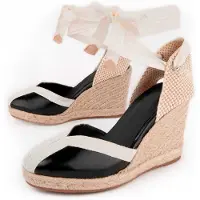 Montevita Esparto wedge Balenci2 Black