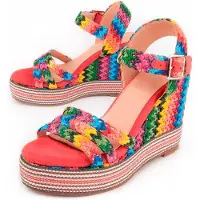 Montevita (Multicolore, 40) Sandales Compensées Pour Femmes. Salia8 102978