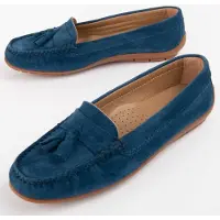 Purapiel Mocassin Meilis4 Bleu