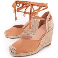Montevita (Brown, 41) Espadrille Compensée Pour Femme Balenci8 102929