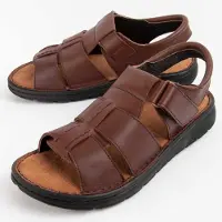 Purapiel Sandale Beira4 Marron