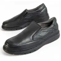 Purapiel Mokasin Confore2 Noir