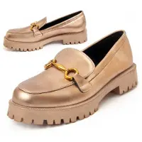 Montevita (Or, 40) Mocassins à Plateforme Pour Femmes. Macca3 96607