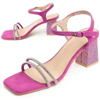 Montevita Sandale à talon Sanndarey10 Rosa