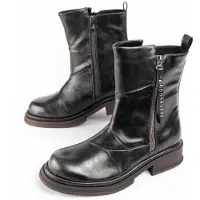 Montevita Bottes à talon Motta Gris