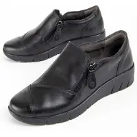 Purapiel (Noir, 41) Mocassins En Cuir Pour Femmes. Ailina2 99473