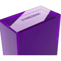 GameGenic Pochettes de protection Bastion 50 Purple pour cartes à collectionner 63 x 88 mm