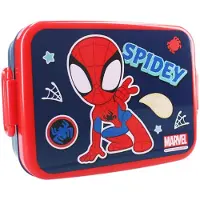 Spidey and his Amazing Friends Spidey Lunchbox Schönes Mittagessen, Lunch box, Rouge, Bleu