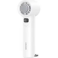 Usams Wentylator USB Wiatraczek ręczny Ice-Cooling 2000mAh biały, Ventilateur, Blanc
