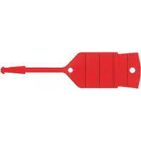 Ks Tools Porte-clés avec dragonne, rouge, 500 pièces ( 500.8019 )
