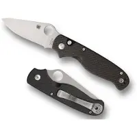 Spyderco Couteau pliant ButtonUp Carbon Fiber