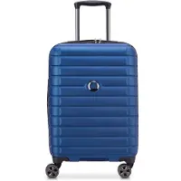 Delsey PARIS trolley Shadow 5.0 Expandable 4DR Cabin Trolley 55 Blue bleu 54cm