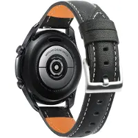 INF Bracelet en cuir pour Samsung Galaxy Watch 3 (41 mm) - Noir
