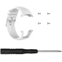 INF Bracelet de montre pour Suunto Spartan Trainer Wrist HR en silicone White