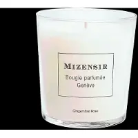 MIZENSIR Bougie parfumée rose gingembre 230 gr