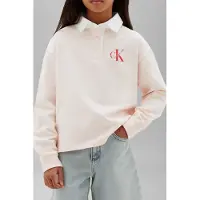 Calvin Klein Jeans T-Shirt 'MINI ME' rosé / rouge / blanc
