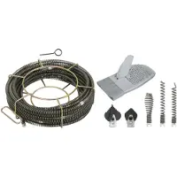 Ks Tools Jeu d'outils pour le nettoyage de canalisations et de tubes Ø 16mm, 13 pièces ( 900.1916 )