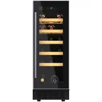 Hoover H-WINE 300 HWCB 30/1 Pose libre Noir 19 bouteille(s)